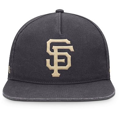 Men's Nike Anthracite San Francisco Giants Monotone Pro Adjustable Hat
