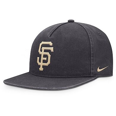Men's Nike Anthracite San Francisco Giants Monotone Pro Adjustable Hat