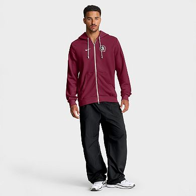 Men's Nike Garnet Florida State Seminoles 2025 Sideline Standard Issue Dri-FIT Full-Zip Hoodie
