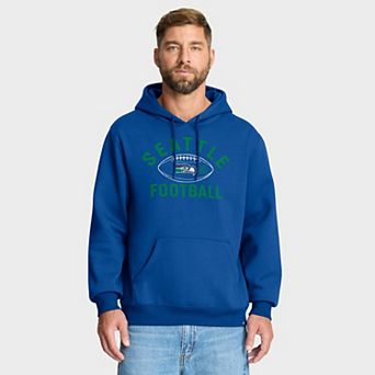 Men's Fanatics Royal Seattle Seahawks Fumblerooski Legacy Pullover Hoodie