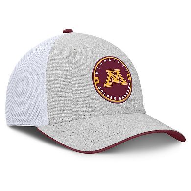 Men's Fanatics Heather Gray Minnesota Golden Gophers Trigger Flex Hat
