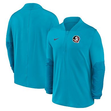 Men's Nike Turquoise Florida State Seminoles One Goal Performance Half-Zip Pullover