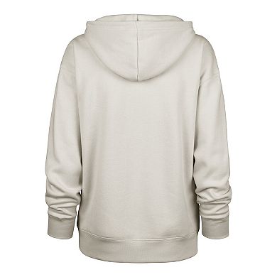 Women's '47 Cream Cleveland Browns Dawg Pound XL Whirlwind Naomi Pullover Hoodie