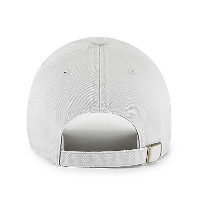 Men's '47 Gray Georgetown Hoyas Vault Clean Up Adjustable Hat