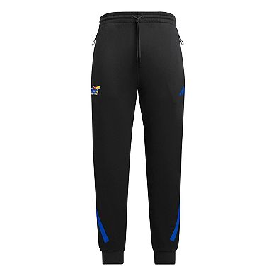 adidas Black Kansas Jayhawks Z.N.E. Pants