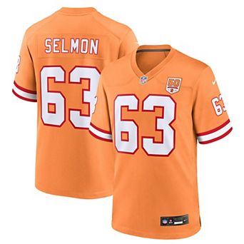Men's Nike Lee Roy Selmon Creamsicle Tampa Bay Buccaneers 50th Season Game Jersey