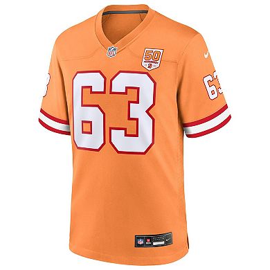 Men's Nike Lee Roy Selmon Creamsicle Tampa Bay Buccaneers 50th Season Game Jersey