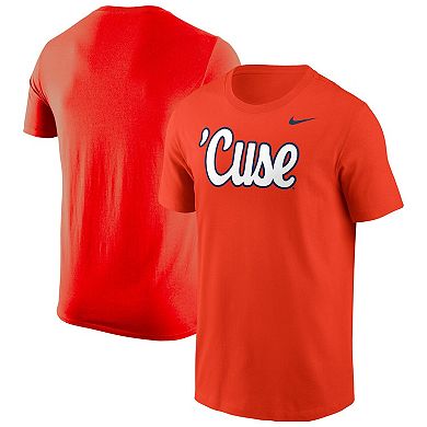 Men's Nike Orange Syracuse Orange Script T-Shirt