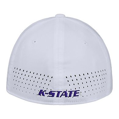 Men's Nike White Kansas State Wildcats 2025 On-Field Performance Flex Hat