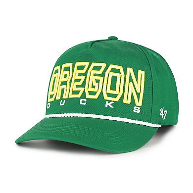 Youth '47 Green Oregon Ducks Byline Hitch Adjustable Hat