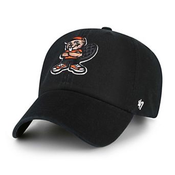 Youth '47 Black Oregon State Beavers Clean Up Adjustable Hat