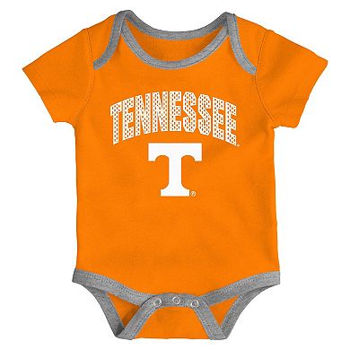 Newborn & Infant Outerstuff Tennessee Volunteers Three-Pack All Day Play Bodysuit Set