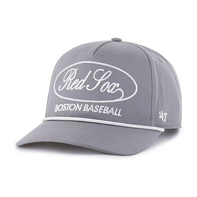 Men's '47 Gray Boston Red Sox Foundational Hitch Adjustable Hat