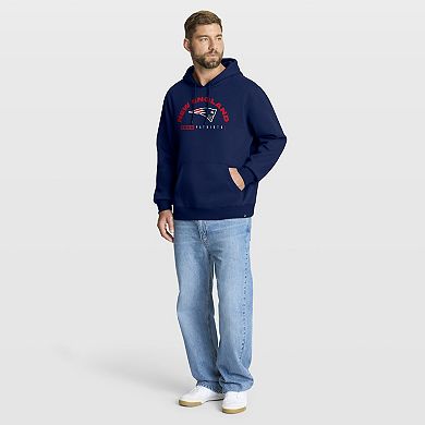 Men's Fanatics Navy New England Patriots Delay of Game Legacy Pullover Hoodie