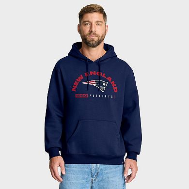 Men's Fanatics Navy New England Patriots Delay of Game Legacy Pullover Hoodie