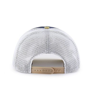 Youth '47 Black/Gold Wake Forest Demon Deacons Super Stripe Hitch Adjustable Trucker Hat