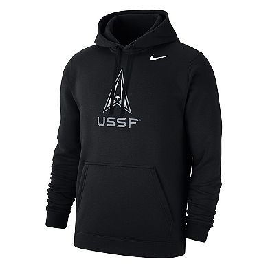 Men's Nike Black Air Force Falcons Space Force Rivalry Fleece Pullover Hoodie