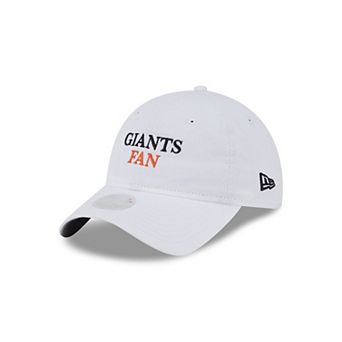 Women's New Era White San Francisco Giants Team Fan 9TWENTY Adjustable Hat