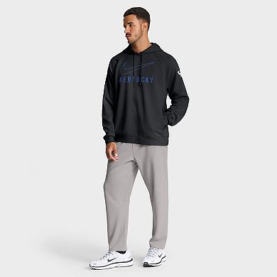 Men's Nike Black Kentucky Wildcats Premium Raglan Performance Pullover Hoodie