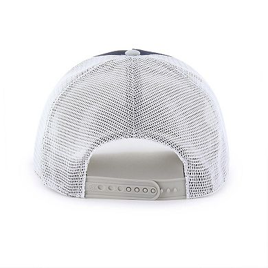 Youth '47 Navy/Gray Penn State Nittany Lions Super Stripe Hitch Adjustable Trucker Hat