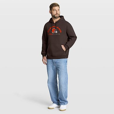 Men's Fanatics Brown Cleveland Browns Delay of Game Legacy Pullover Hoodie