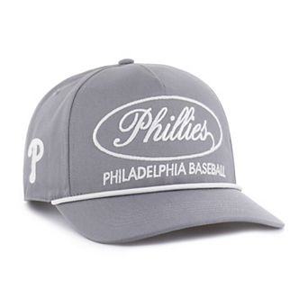 Men's '47 Gray Philadelphia Phillies Foundational Hitch Adjustable Hat