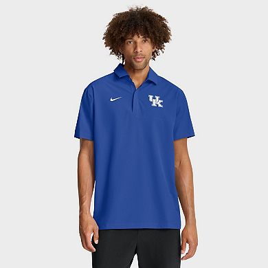 Men's Nike Royal Kentucky Wildcats 2025 Coaches Sideline Polo