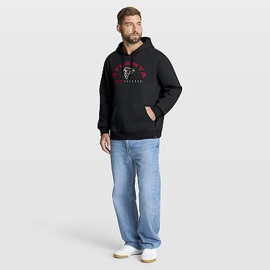 Men's Fanatics Black Atlanta Falcons Delay of Game Legacy Pullover Hoodie