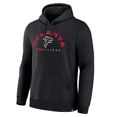 Men's Fanatics Black Atlanta Falcons Delay of Game Legacy Pullover Hoodie