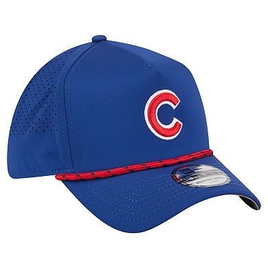 Men's New Era Royal Chicago Cubs 39THIRTY A-Frame Perforated Flex Hat