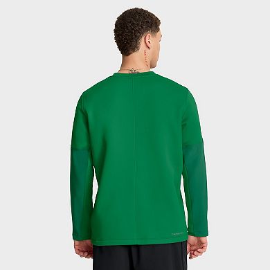 Men's Nike Green Oregon Ducks 2025 Sideline Coach Therma-FIT Long Sleeve T-Shirt