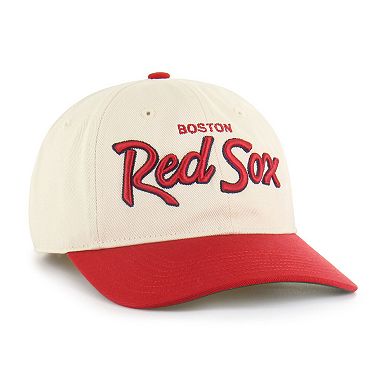 Men's '47 Natural Boston Red Sox Crosstown Franchise Fitted Hat