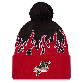 Men's New Era Red FC Dallas 2025 Jersey Hook Cuffed Knit Hat With Pom