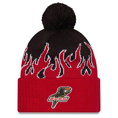 Men's New Era Red FC Dallas 2025 Jersey Hook Cuffed Knit Hat With Pom