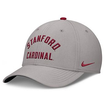 Men's Nike Gray Stanford Cardinal Rise Prep Performance Flex Hat