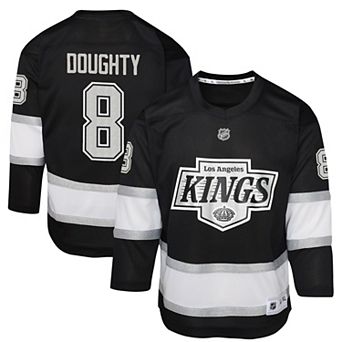 Youth Outerstuff Drew Doughty Black Los Angeles Kings Home Replica Player Jersey