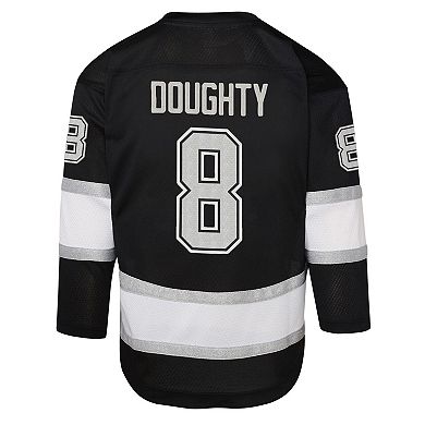 Youth Outerstuff Drew Doughty Black Los Angeles Kings Home Replica Player Jersey
