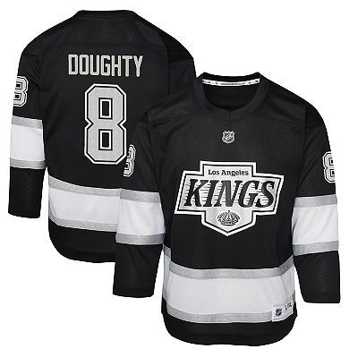 Youth Outerstuff Drew Doughty Black Los Angeles Kings Home Replica Player Jersey