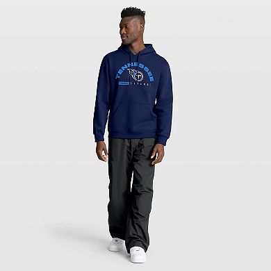 Men's Fanatics Navy Tennessee Titans Delay of Game Legacy Pullover Hoodie