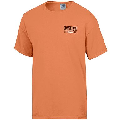 Men's ComfortWash Orange Oklahoma State Cowboys Big Name T-Shirt