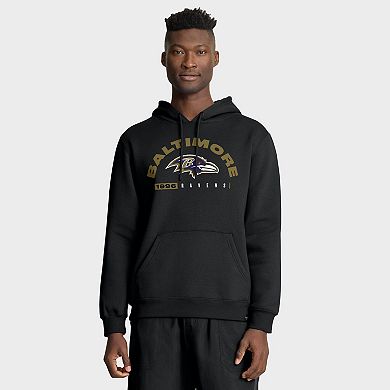 Men's Fanatics Black Baltimore Ravens Delay of Game Legacy Pullover Hoodie
