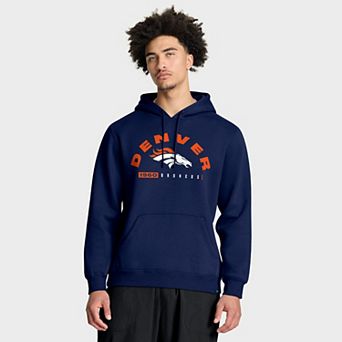 Men's Fanatics Navy Denver Broncos Delay of Game Legacy Pullover Hoodie
