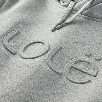 Women's Lol Gray Denver Nuggets Icon Pullover Hoodie