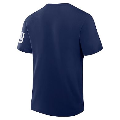 Men's Fanatics Navy New York Giants Elevated Classic Legacy T-Shirt