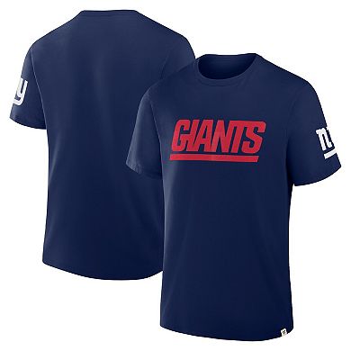 Men's Fanatics Navy New York Giants Elevated Classic Legacy T-Shirt