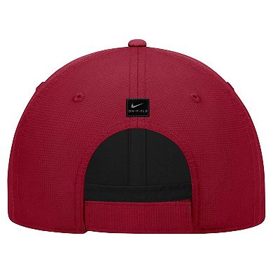 Men's Nike Cardinal Iowa State Cyclones 2025 On-Field Club Performance Adjustable Hat