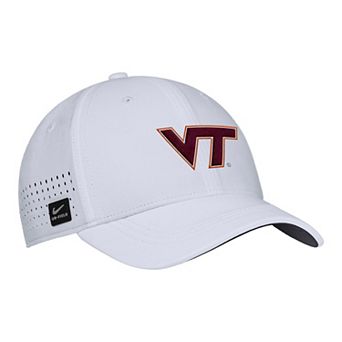 Men's Nike White Virginia Tech Hokies 2025 On-Field Performance Flex Hat