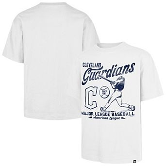 Men's '47 White Cleveland Guardians Regional Batter Foundation T-Shirt