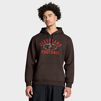 Men's Fanatics Brown Cleveland Browns Fumblerooski Legacy Pullover Hoodie