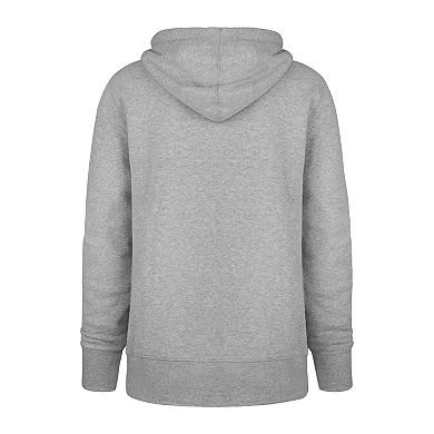 Men's '47 Gray Cleveland Browns Dawg Pound XL Velocity Headline Pullover Hoodie